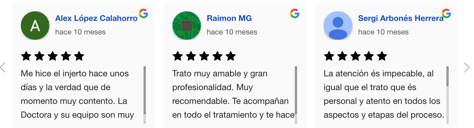 opiniones implantes capliares Pedralbes Clinic